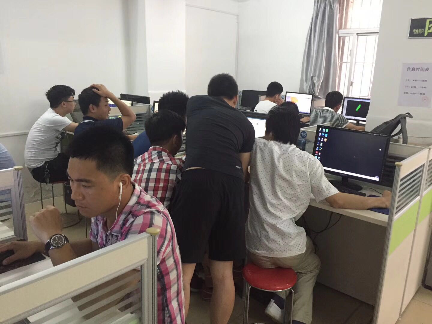 2016-06期学员学习操作现场照片